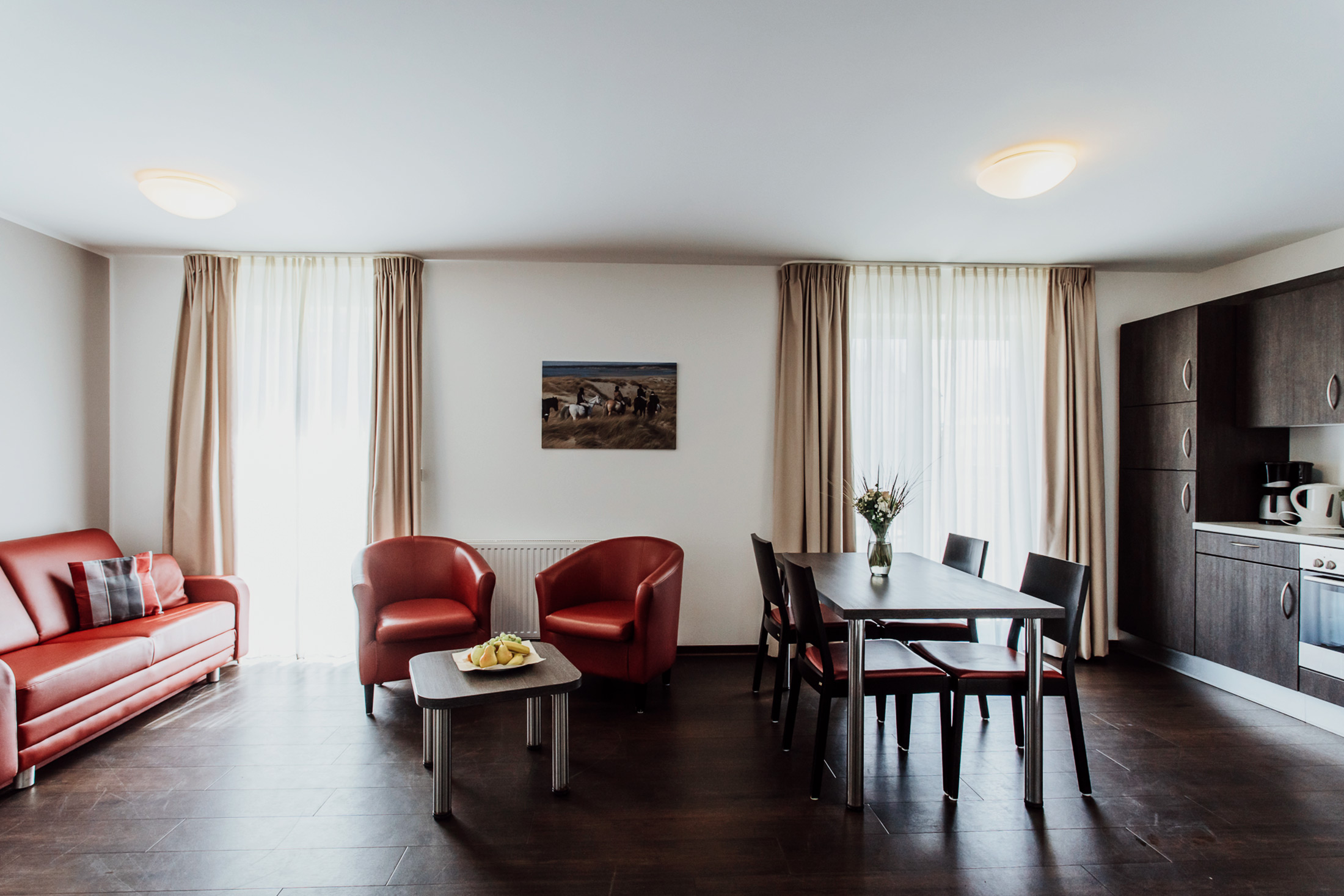 Zimmer und Studios – Hotel Bloemfontein Borkum