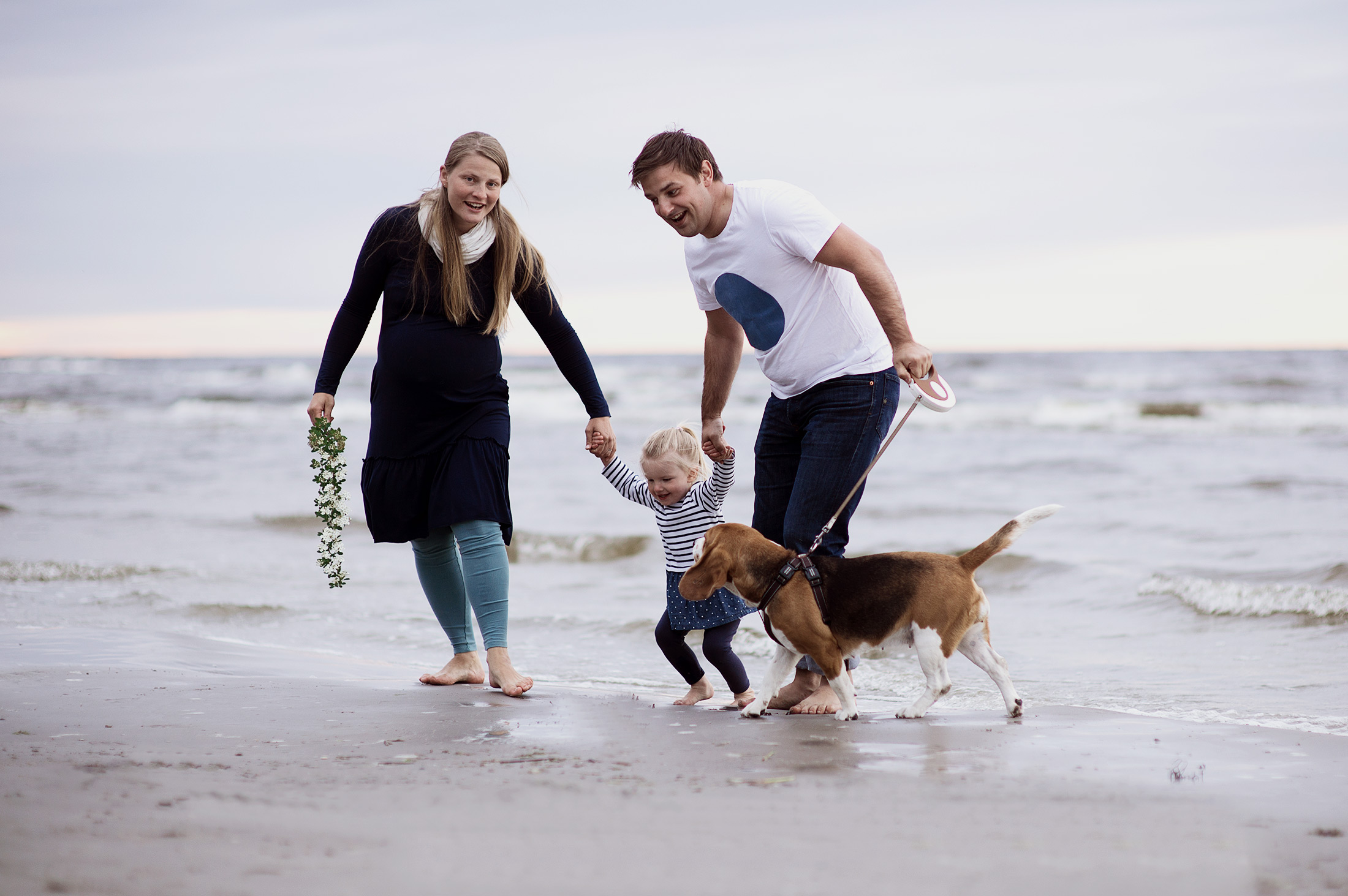 Sandstrand und Kurpark nahe dem Hotel Bloemfontein Borkum