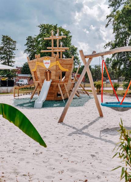 Spielplatz Hotel-Bloemfontein Borkum Deutschland